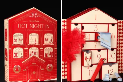 Forget chocolate - Honey Birdette’s adults-only $340 HOT NIGHT IN advent calendar hides a vibrator, nipple clamps and more behind 12 doors. Pre-orders open on October 21.