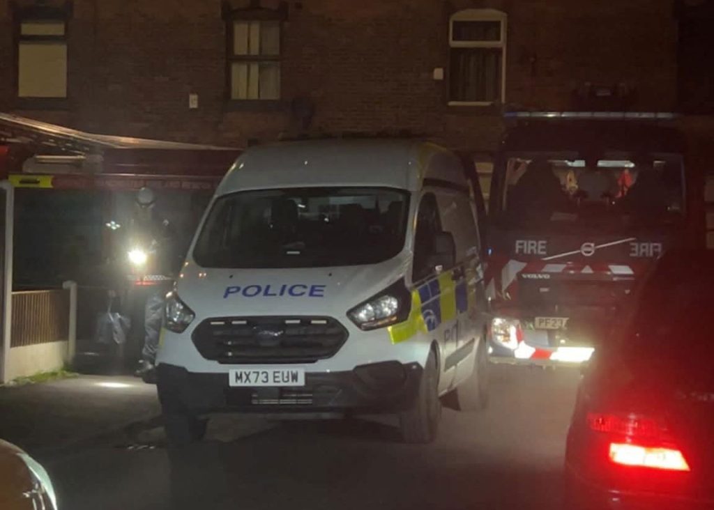 A dad-of-two has died after leaping from his bedroom window to escape a devastating house fire in Dukinfield, as friends now raise funds to return his body to Poland.