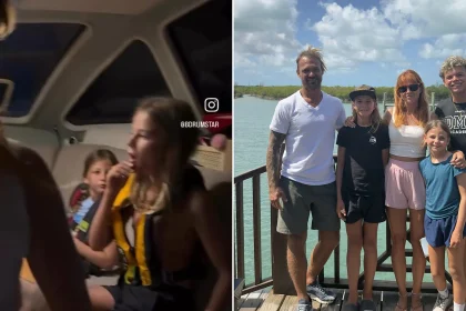 A family-of-five with no sailing experience who swapped life on land for a sailboat have been slammed online after sharing terrifying footage of their first proper storm.