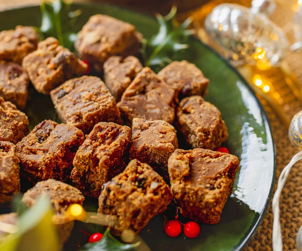Can't wait for Christmas pudding? Roly's Fudge is bringing back its festive fudge packed with brandy, stout, spices and dried fruit, made in batches of just 100 portions.