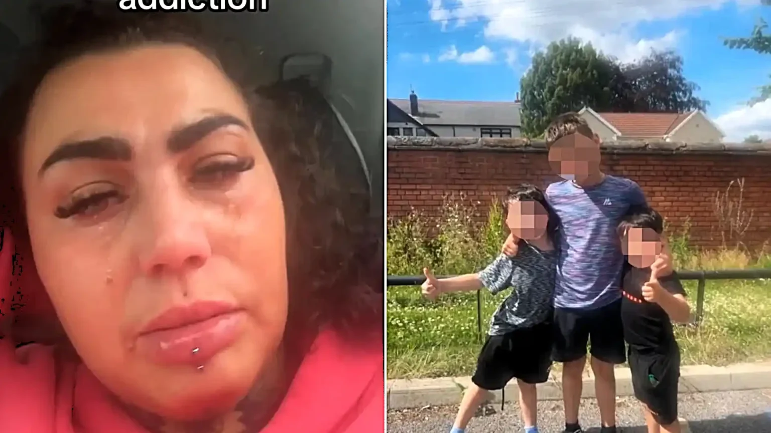 A mum who took her kids on late-night drug runs reveals how she finally got clean after 15 years of addiction - when social services nearly took her three sons.