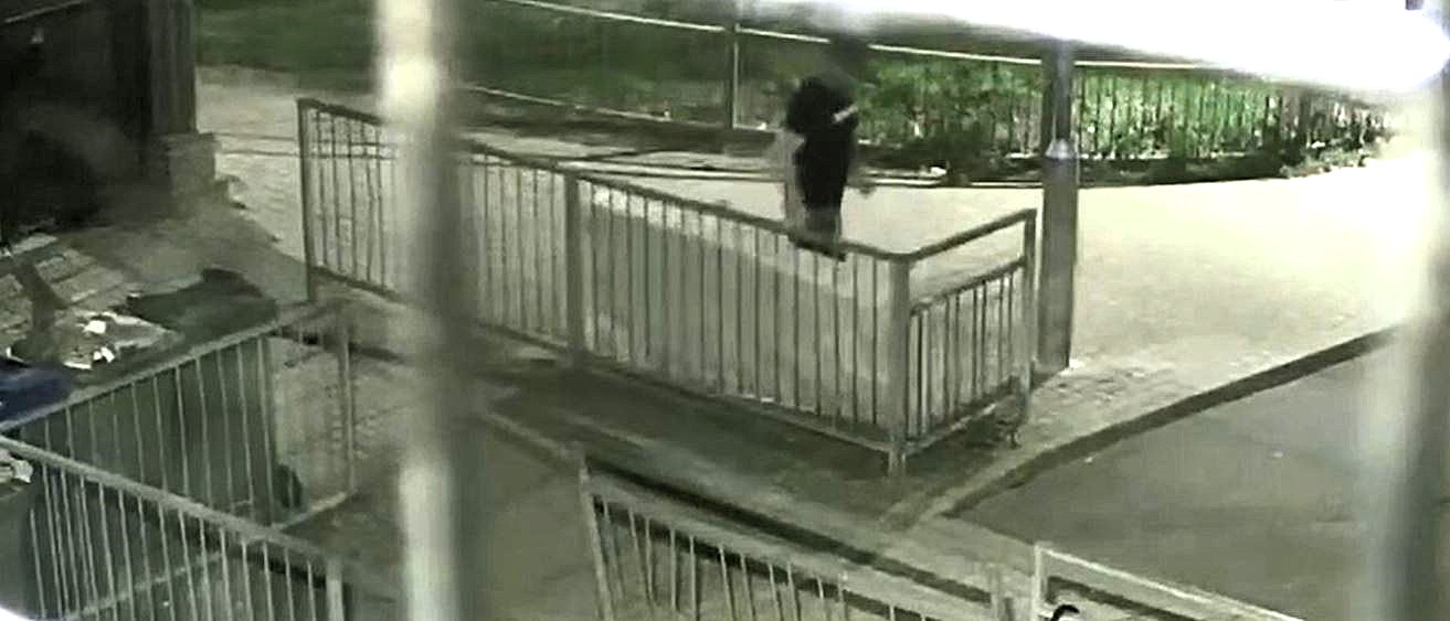 Cdumping a mattress in Grimsby town centre before casually walking away. Authorities appeal for help identifying the man.