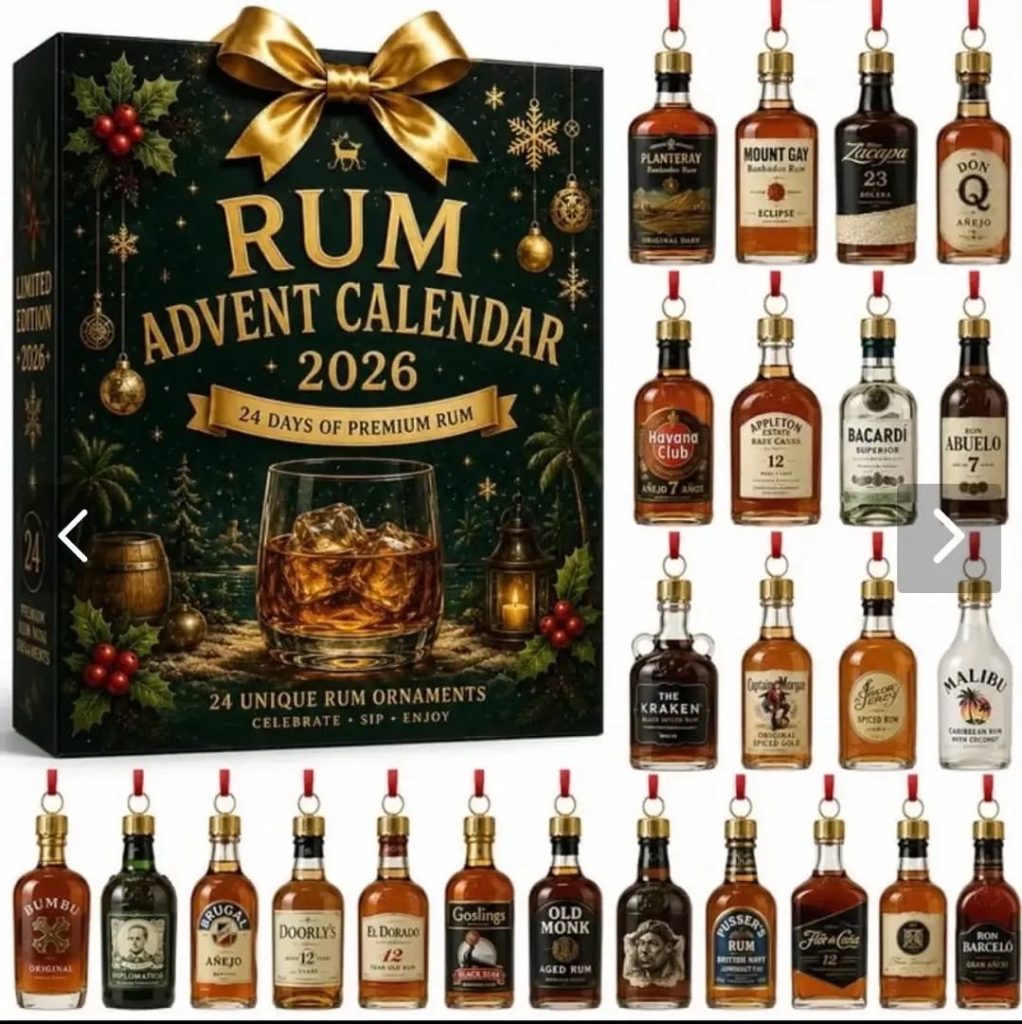 A woman who spent £41 on what she thought were rum advent calendars was left in hysterics after receiving tiny acrylic ornaments smaller than her fingernails instead.