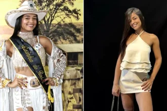 Beauty queen Ana Beatriz Araújo Ferreira, 22, dies after being struck by lightning while combing her niece's hair during a family lunch in Brazil.