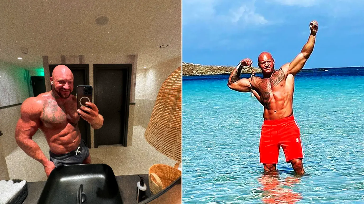 A bodybuilder has died after collapsing on stage during a competition - just one day before his 34th birthday. Mateusz Chmura, 33, was competing in the Classic.