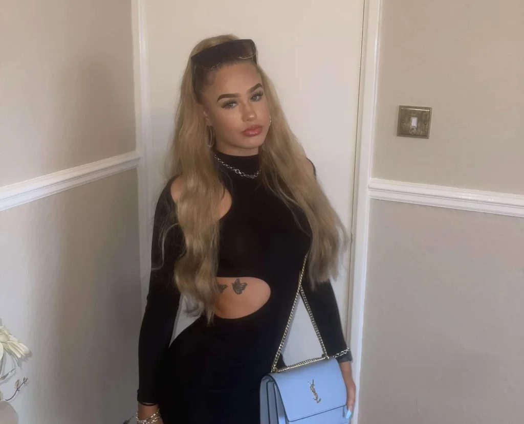 British influencer Brooke George, 23, accused of murdering boyfriend in Dubai, is suffering in notorious detention centre with no sleep medication, her mother claims.