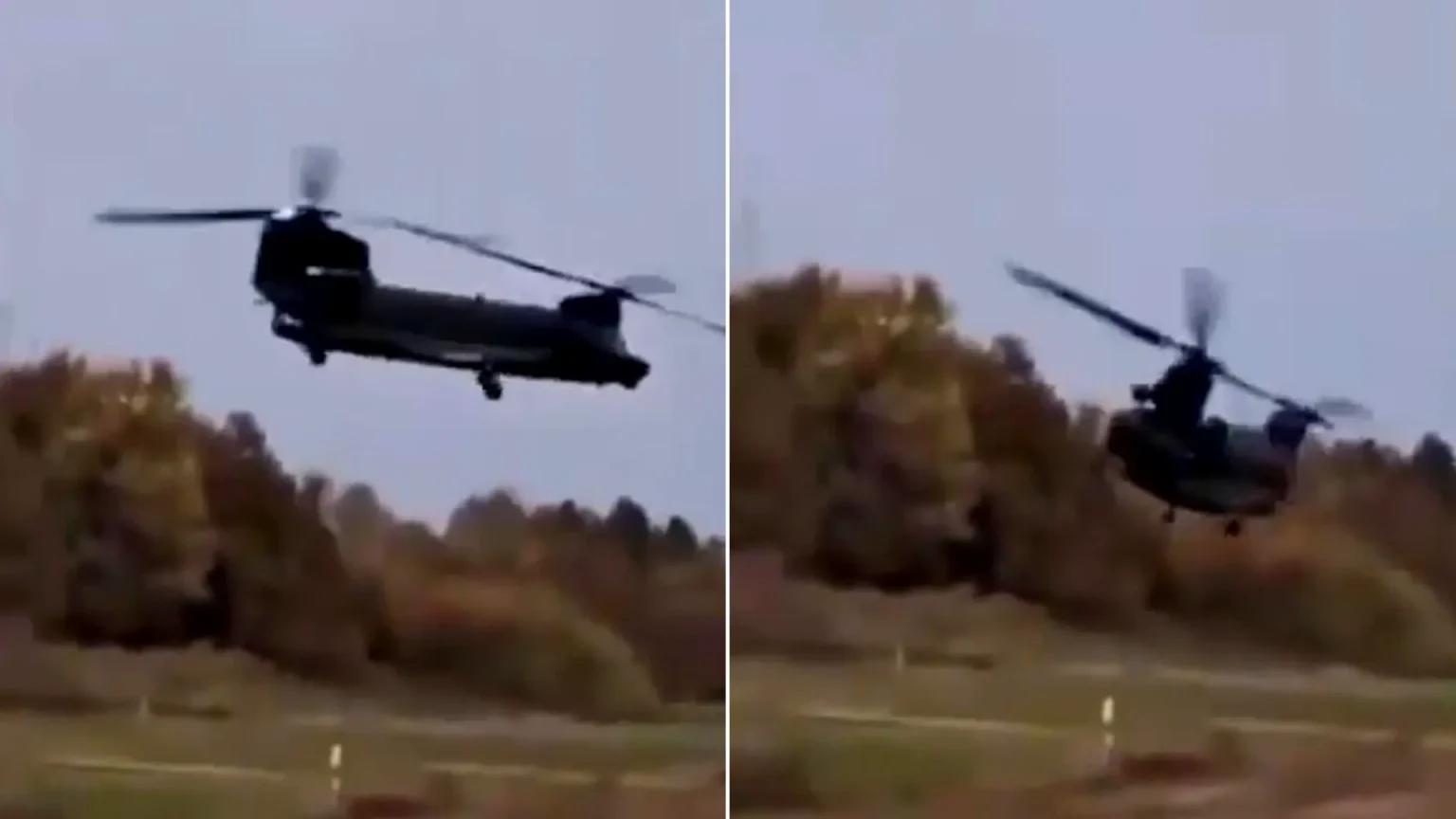 Four people have died after a military helicopter crashed during a training exercise - leaving 11 others injured. The Italian CH-47 Chinook came down near a village on.