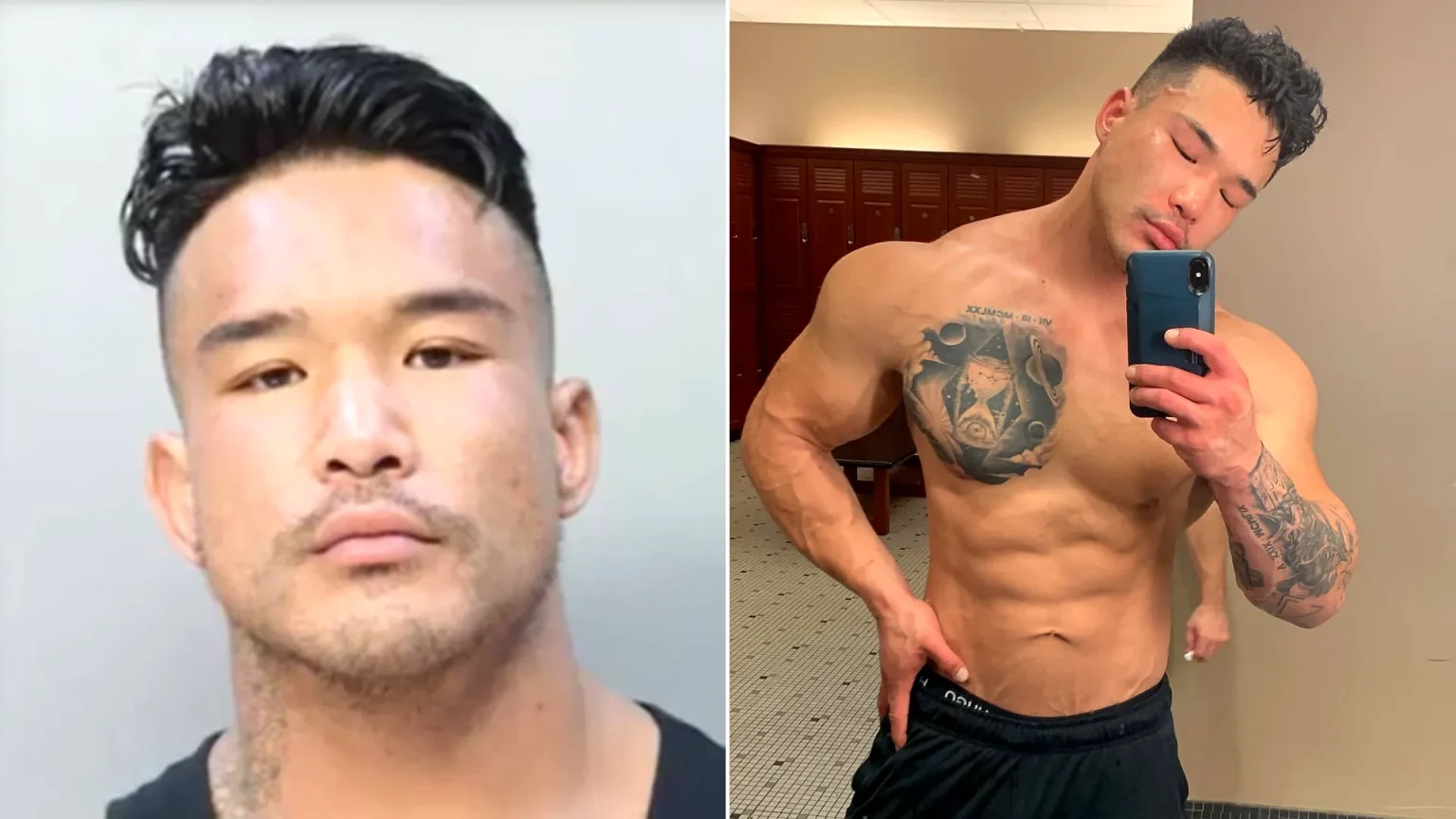 Fitness influencer Khuslen Khan accused of shooting Uber Eats driver in Miami after he returned to ask for his girlfriend's phone number. Driver injured in shocking incident.
