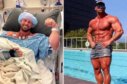 Fitness influencer Joey Swoll, 40, rushed to hospital for heart scare after rough few days - bodybuilder asks fans for prayers as he recovers in hospital bed.