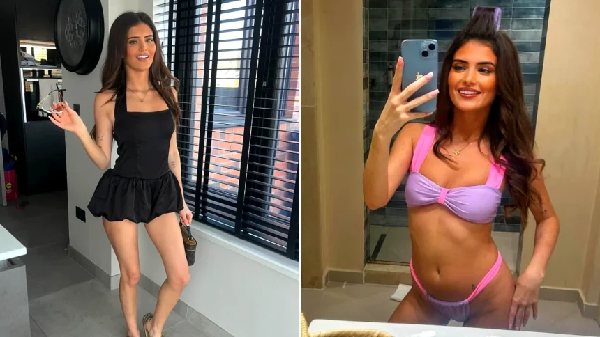 Drug mule Ellie Crampsie caught smuggling £150,000 cannabis dodges jail and enjoys luxury spa days after early release from Scottish prison sentence.