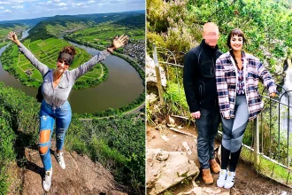 Husband accused of pushing influencer wife from 100ft cliff in Belgium. Prosecutors seek murder trial as new evidence emerges against his accident claim.