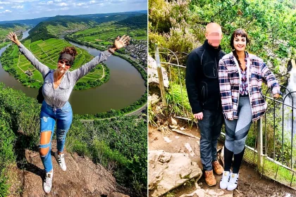 Husband accused of pushing influencer wife from 100ft cliff in Belgium. Prosecutors seek murder trial as new evidence emerges against his accident claim.