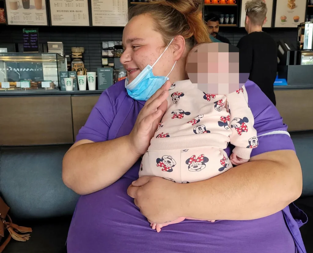 Woman loses half her body weight on Mounjaro after ex called her fat daily and finds love with fellow dieter in WhatsApp support group.