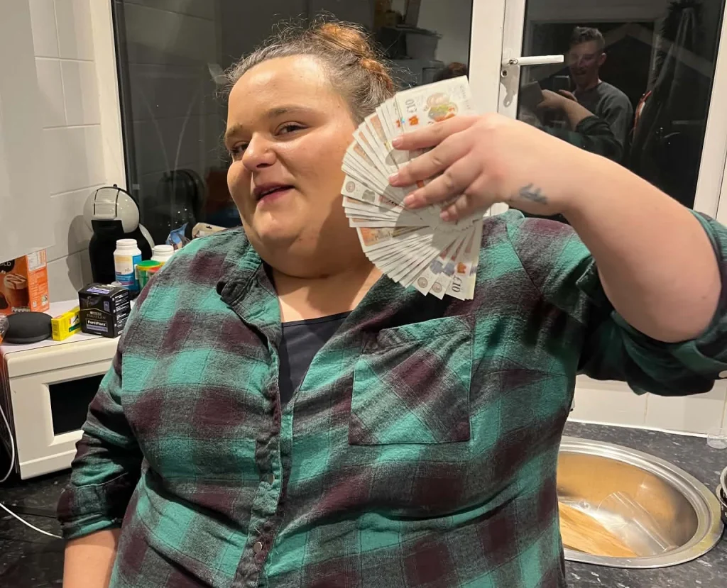 Woman loses half her body weight on Mounjaro after ex called her fat daily and finds love with fellow dieter in WhatsApp support group.
