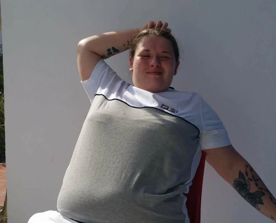 Woman loses half her body weight on Mounjaro after ex called her fat daily and finds love with fellow dieter in WhatsApp support group.