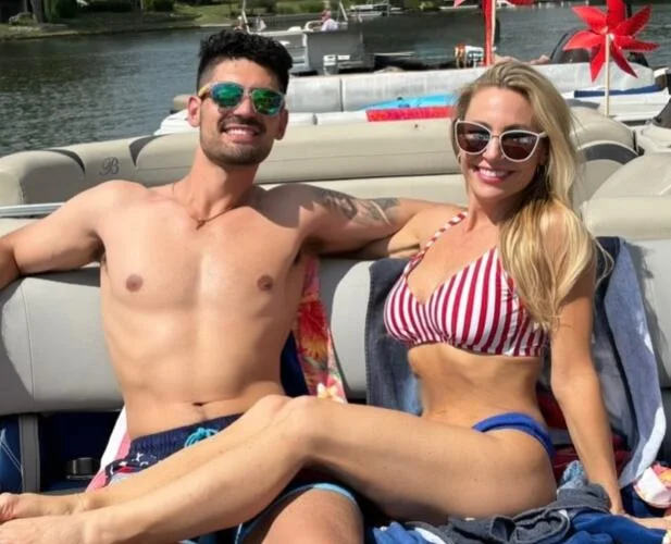 Hairstylist, 51, defends relationship with 20-year-younger boyfriend from Netflix show, insisting he struggles to keep up with her in bed and kids could still be possible.