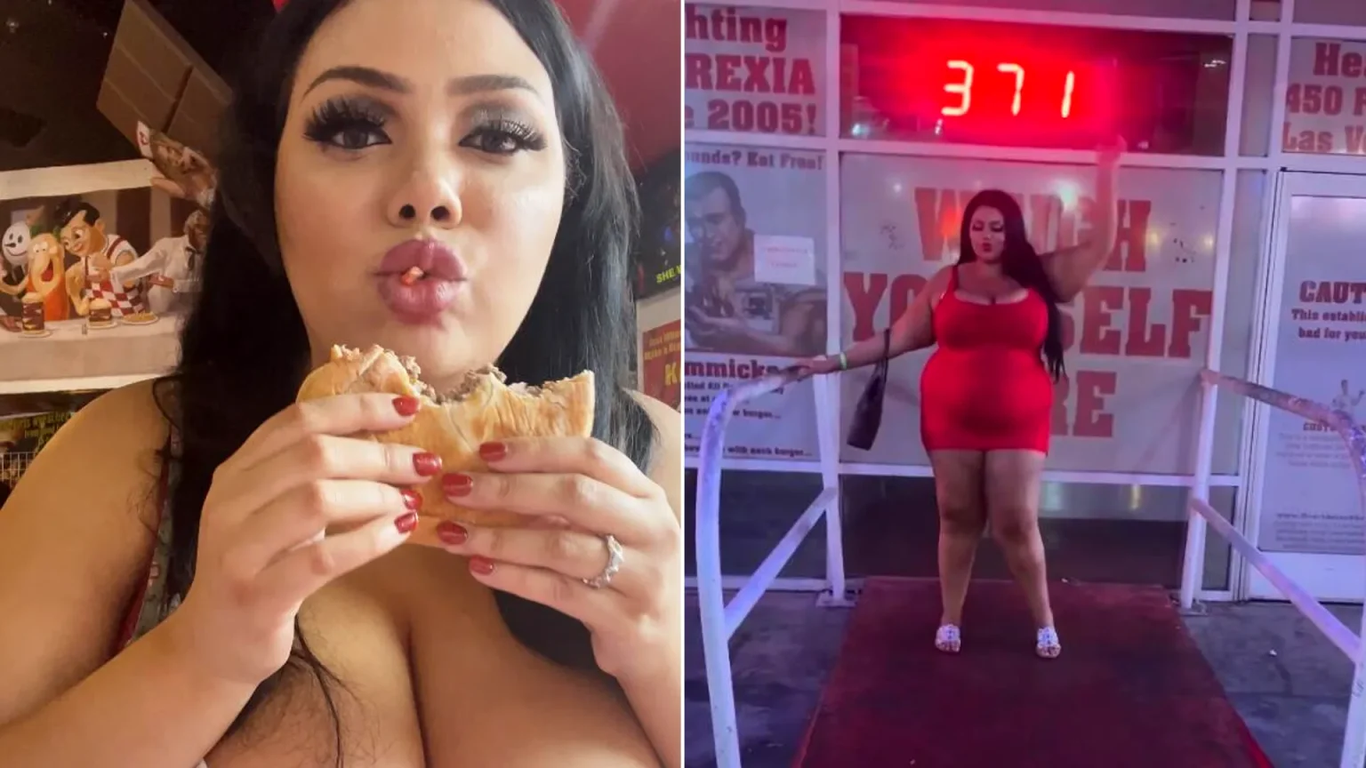 Model weighing 380lbs ate free at controversial Heart Attack Grill restaurant in Las Vegas, saving thousands on 3,000-calorie meals before it closed in 2026.