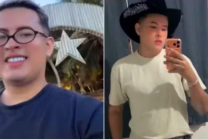 An influencer has been shot dead by two armed men who stormed his apartment while he was eating dinner. Mateus Carneiro de Araújo, 30, known to his followers as.