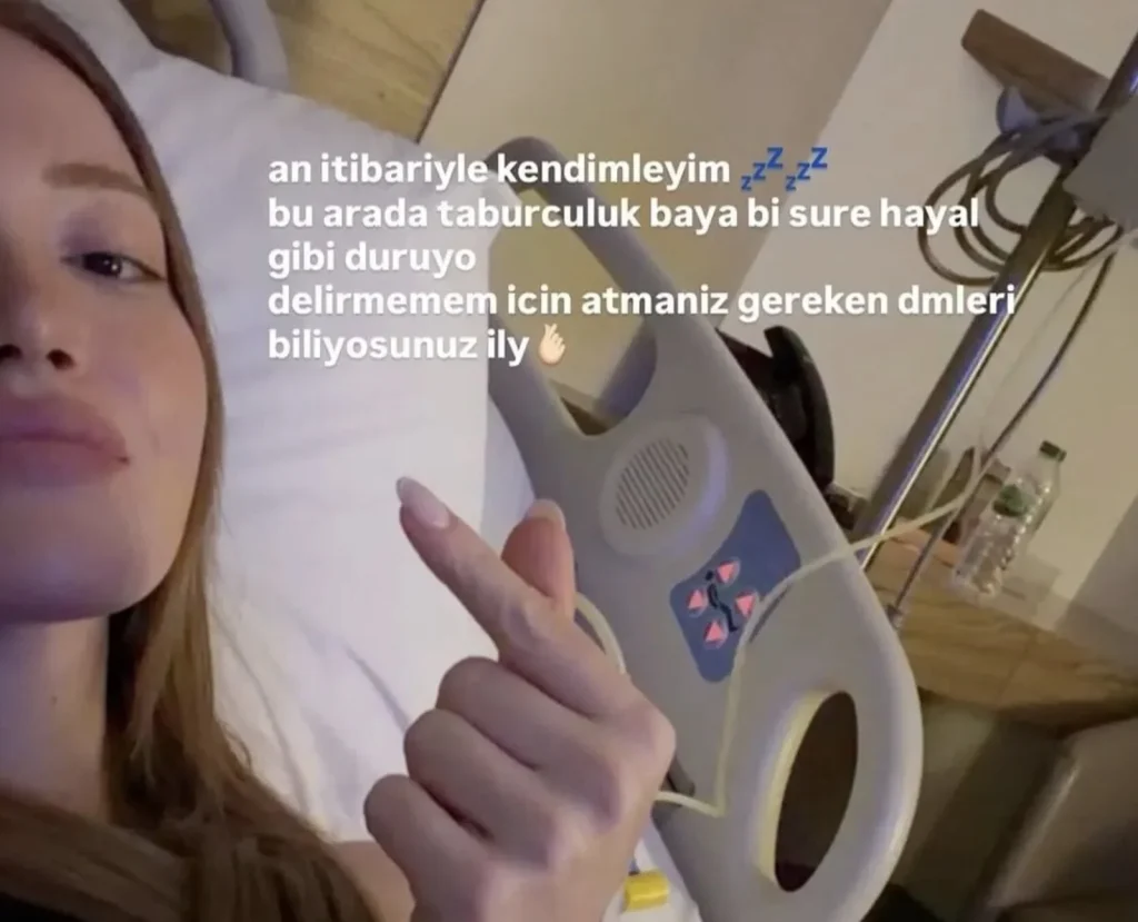 Influencer undergoes ninth operation to remove bum filler that spread through her body in gruelling six-hour surgery. She warns others not to underestimate their illness.