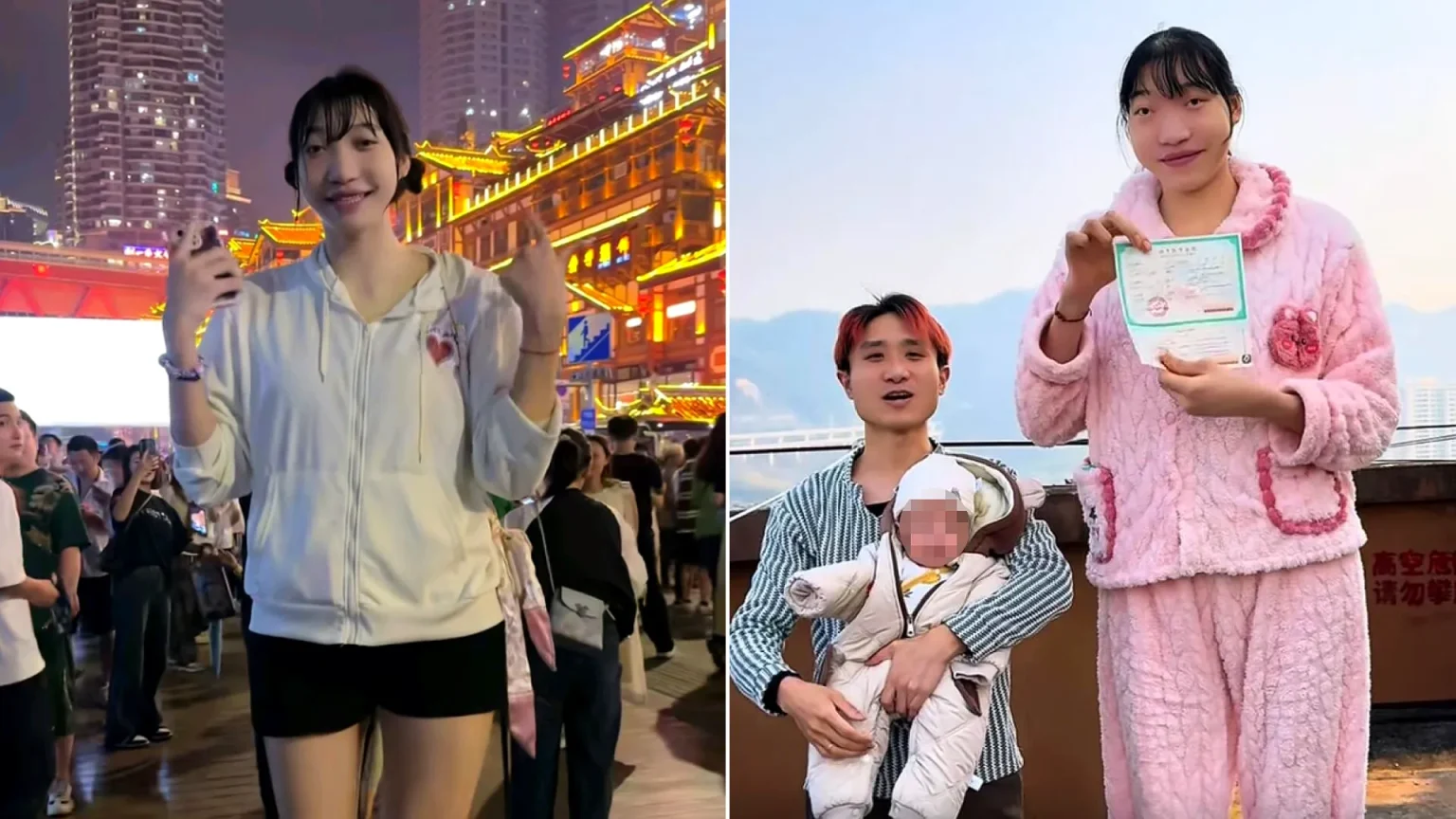 Social media star known for her extraordinary 7ft 2in height has died at just 26 years old, leaving behind her heartbroken boyfriend and baby son. She had multiple serious conditions.