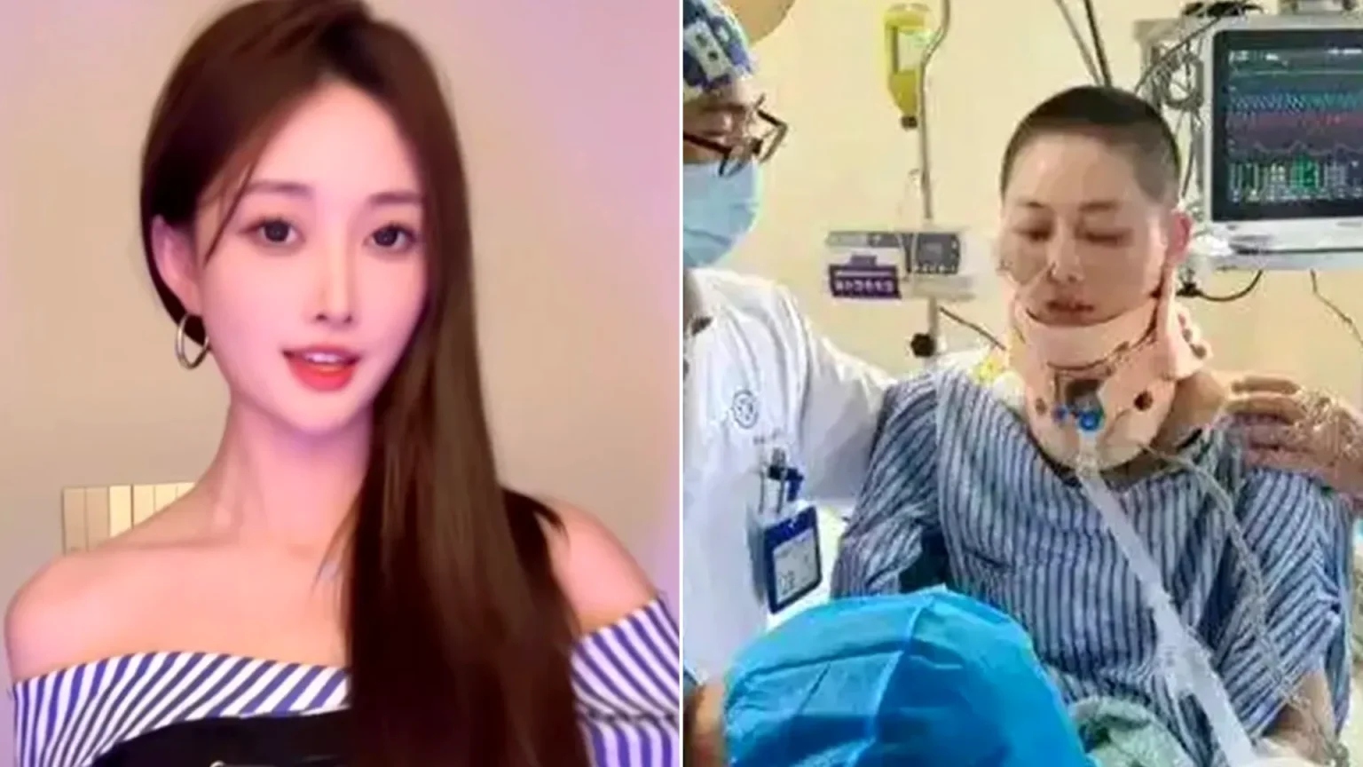 An influencer who miraculously survived a fall from the 35th floor has returned to social media after a gruelling recovery that saw her lose part of her right leg.