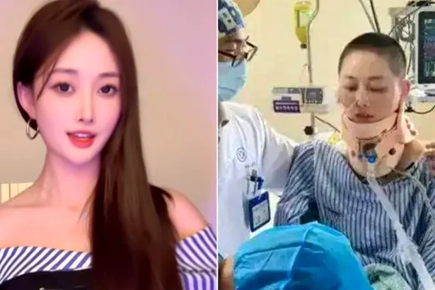 An influencer who miraculously survived a fall from the 35th floor has returned to social media after a gruelling recovery that saw her lose part of her right leg.