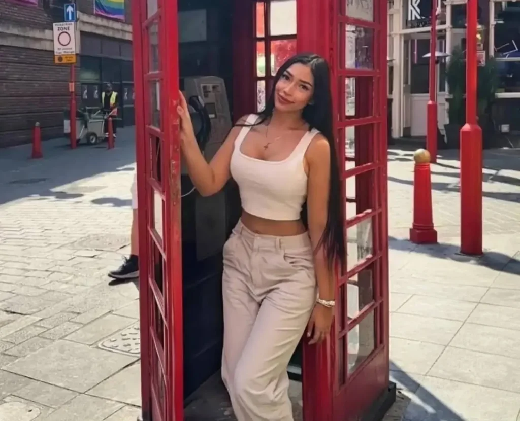 A model has vanished after travelling for a work assignment as her family desperately tries to piece together her movements.