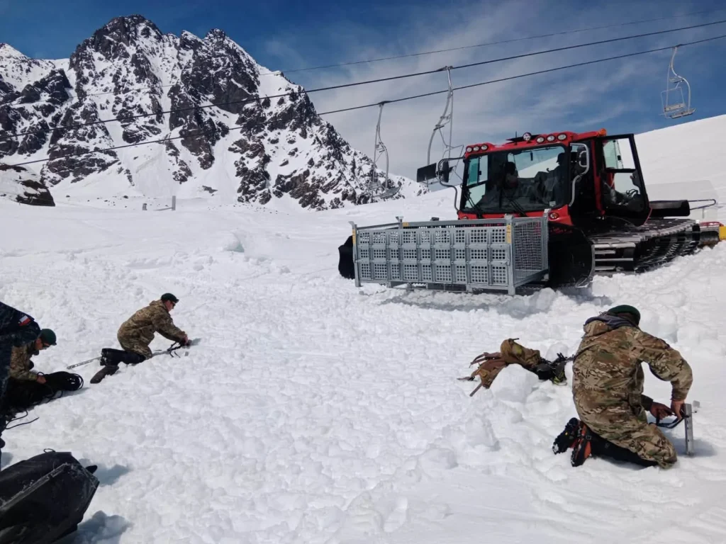 Two mountain climbers die in devastating avalanche at Laguna del Inca in Chilean Andes, swept into freezing lagoon. Magdalena Acuña Jiménez, 56, and Rodrigo Peña Troncoso, 36, killed.