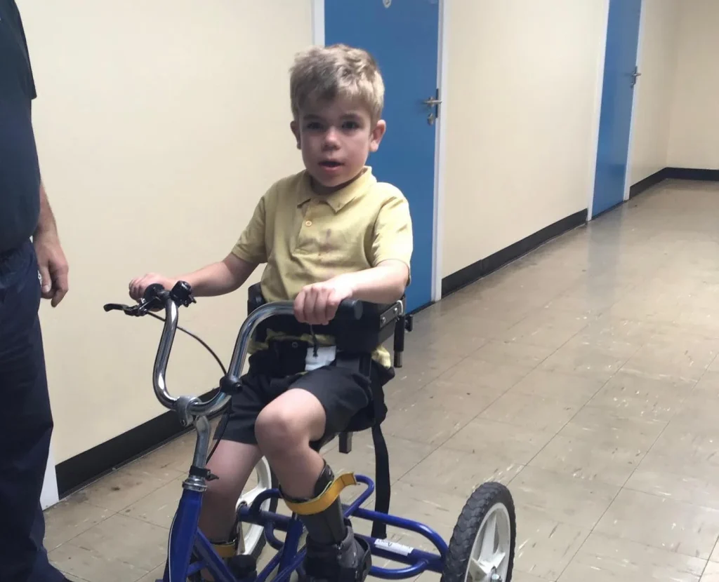 Eight-year-old Cody Carroll has childhood dementia (Sanfilippo Syndrome Type A). His mum is fundraising £3m for gene therapy treatment approved in the US but unavailable in the UK yet.