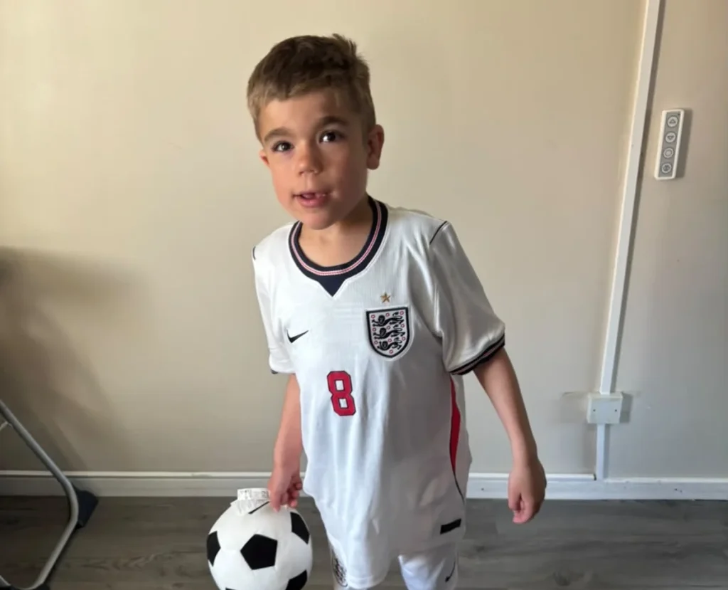 Eight-year-old Cody Carroll has childhood dementia (Sanfilippo Syndrome Type A). His mum is fundraising £3m for gene therapy treatment approved in the US but unavailable in the UK yet.
