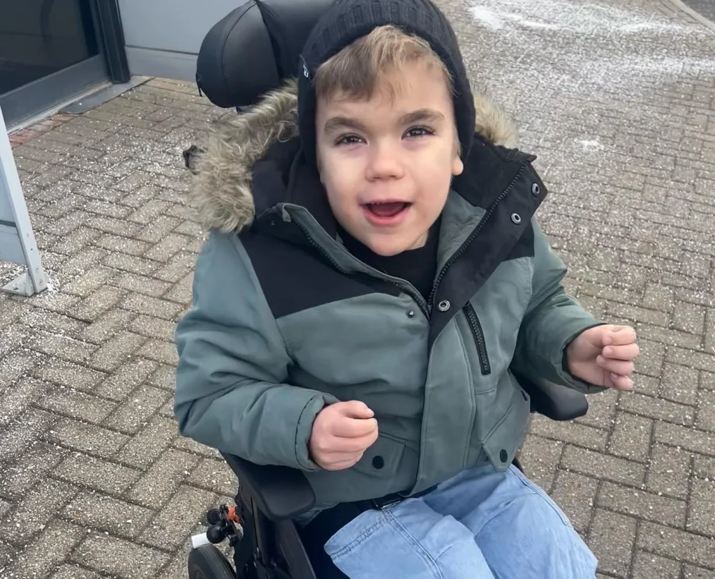 Eight-year-old Cody Carroll has childhood dementia (Sanfilippo Syndrome Type A). His mum is fundraising £3m for gene therapy treatment approved in the US but unavailable in the UK yet.