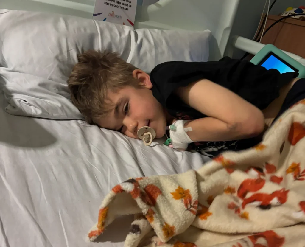 Eight-year-old Cody Carroll has childhood dementia (Sanfilippo Syndrome Type A). His mum is fundraising £3m for gene therapy treatment approved in the US but unavailable in the UK yet.