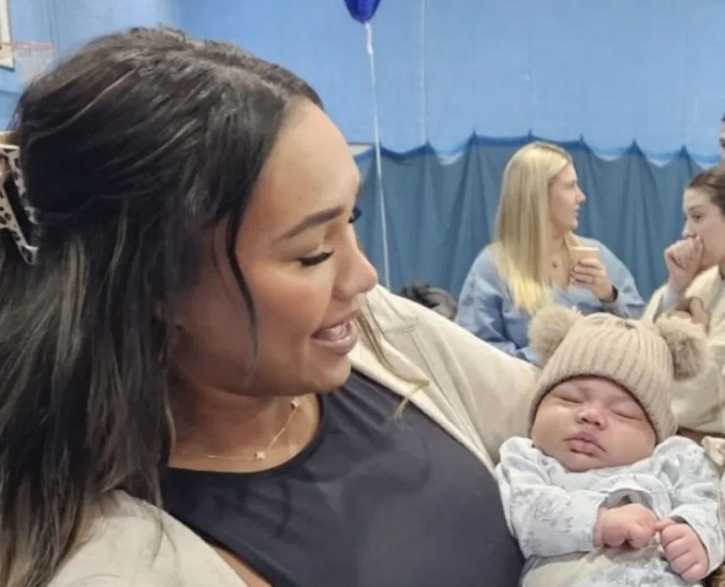 A mother has told of her worry as a huge tumour on her son's side grew so rapidly that it’s forcing his arm into the air.