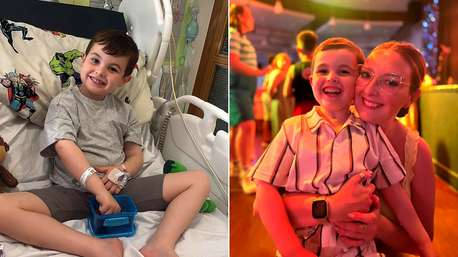‘My boy 4 had a STROKE at breakfast - even doctors said he was too young’