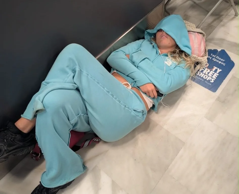 Young woman with narcolepsy reveals how she falls asleep anywhere - on dates, toilets, even exams - but faces mockery and accusations of laziness despite real daily dangers.