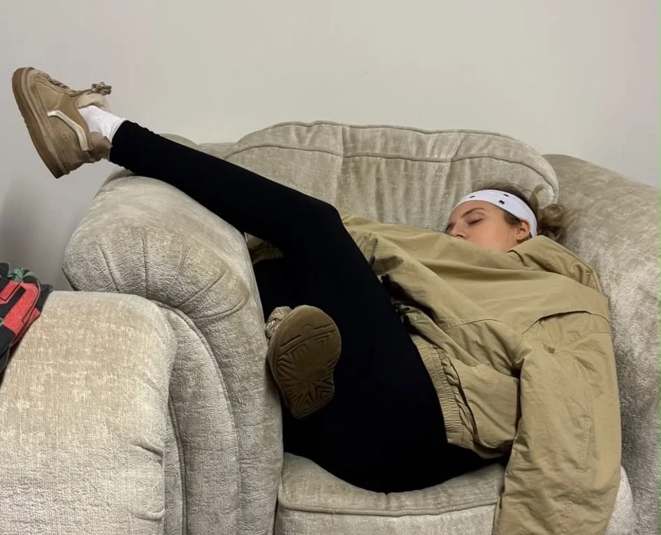 Young woman with narcolepsy reveals how she falls asleep anywhere - on dates, toilets, even exams - but faces mockery and accusations of laziness despite real daily dangers.