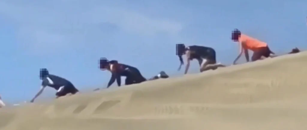 A “puppy parade” organiser faces a fine after kinksters were seen crawling across a protected sand dune. Legal proceedings have been issued against a kinky community.