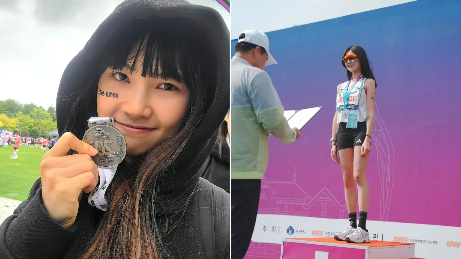 Running influencer Yoo Ji-won, 25, collapsed and died just 500m from the finish line during a half-marathon on 11 October. The cause of death remains undisclosed.