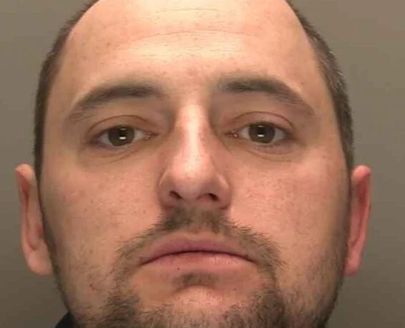 Police officer praised for sprinting after burglar during dramatic arrest at Newark car dealership. Michael Hudson was caught after a nine-day crime spree involving 14 offences.