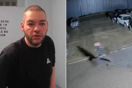 Police officer praised for sprinting after burglar during dramatic arrest at Newark car dealership. Michael Hudson was caught after a nine-day crime spree involving 14 offences.