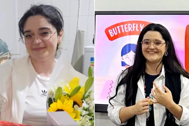 A 24-year-old teacher fell to her death while trying to help a pupil trapped in a toilet. Nayara Carmo reportedly attempted to pass the pupil the toilet keys before.