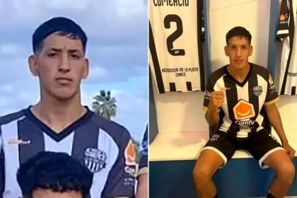 Teen footballer Matías Exequiel Soto, 19, found dead after shooting himself in chest on hunting trip in Argentina. Friend detained as investigators examine circumstances.