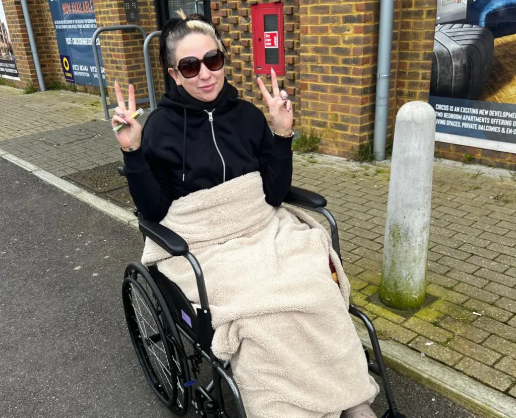 Mum left paralysed during intimate Tinder date, but partner's devotion proved he was the one - now engaged and moving to Cyprus together.
