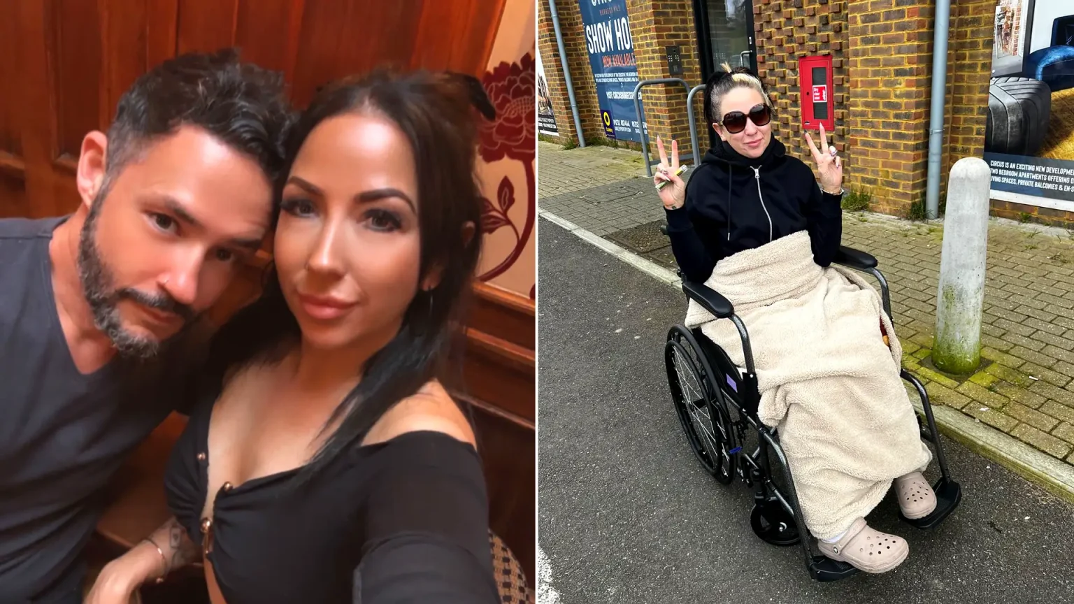 Mum left paralysed during intimate Tinder date, but partner's devotion proved he was the one - now engaged and moving to Cyprus together.