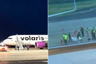 Young woman found dead in her seat on Volaris flight landing in Mexico. The 28-year-old passenger showed no signs of life when discovered by fellow travellers.
