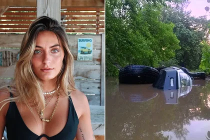 A travel influencer has drowned aged 24 after a swollen river swept away the pick-up truck she was travelling in during a dream holiday abroad.