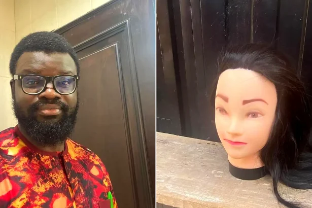 Man detained for six weeks after border control mistook mannequin head packing for cocaine. Nigerian data analyst's visa revoked with lasting consequences.